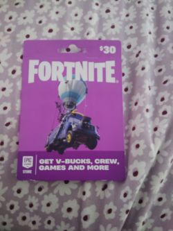 Fortnite 30 dollar card