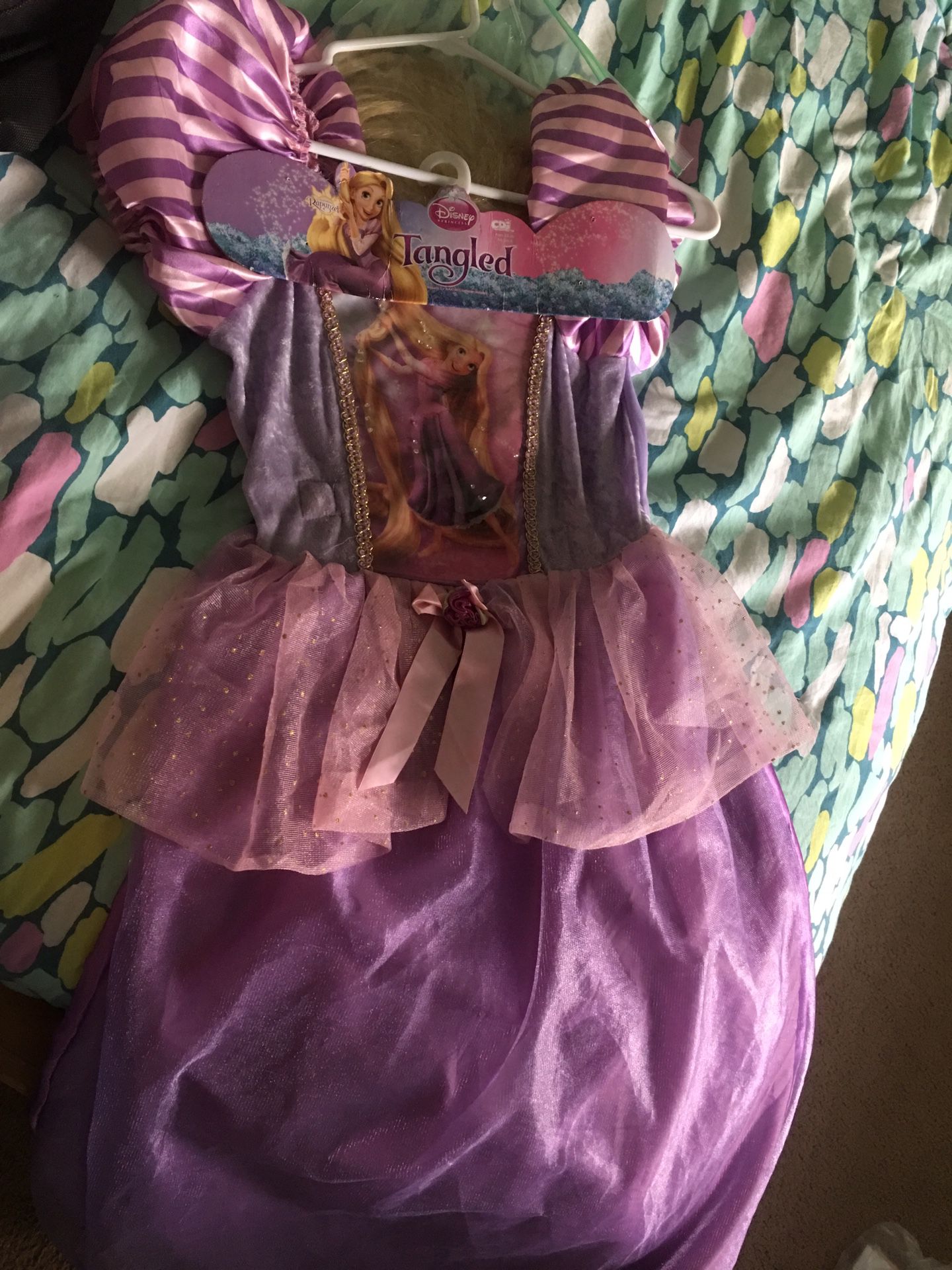 Rapunzel costume size 8