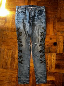 Bone camo Amiri jeans size 38