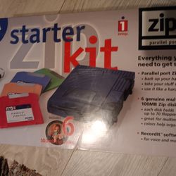 Zip Drive Starter Kit Brand New 