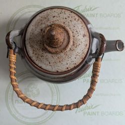 Glazed Tea Pot By PNW Vintage Artist 