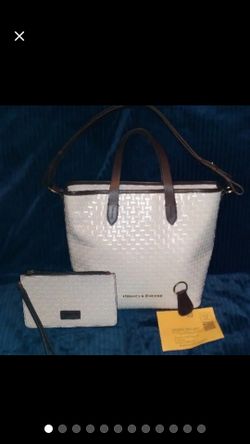 Dooney & Bourke Lilliana Purse Bag Tote With Wristlet And Keychain