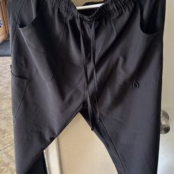 Women Cargo Scrubs Pants 4 All Black Size Medium Also Fits Large Good Conditions No Stains No Rips All For $10