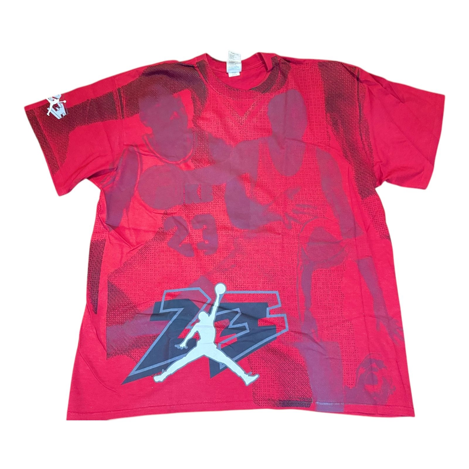 Jordan 8 (Playoffs) Red T-Shirt Size XL