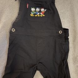 Embroidered Overalls 