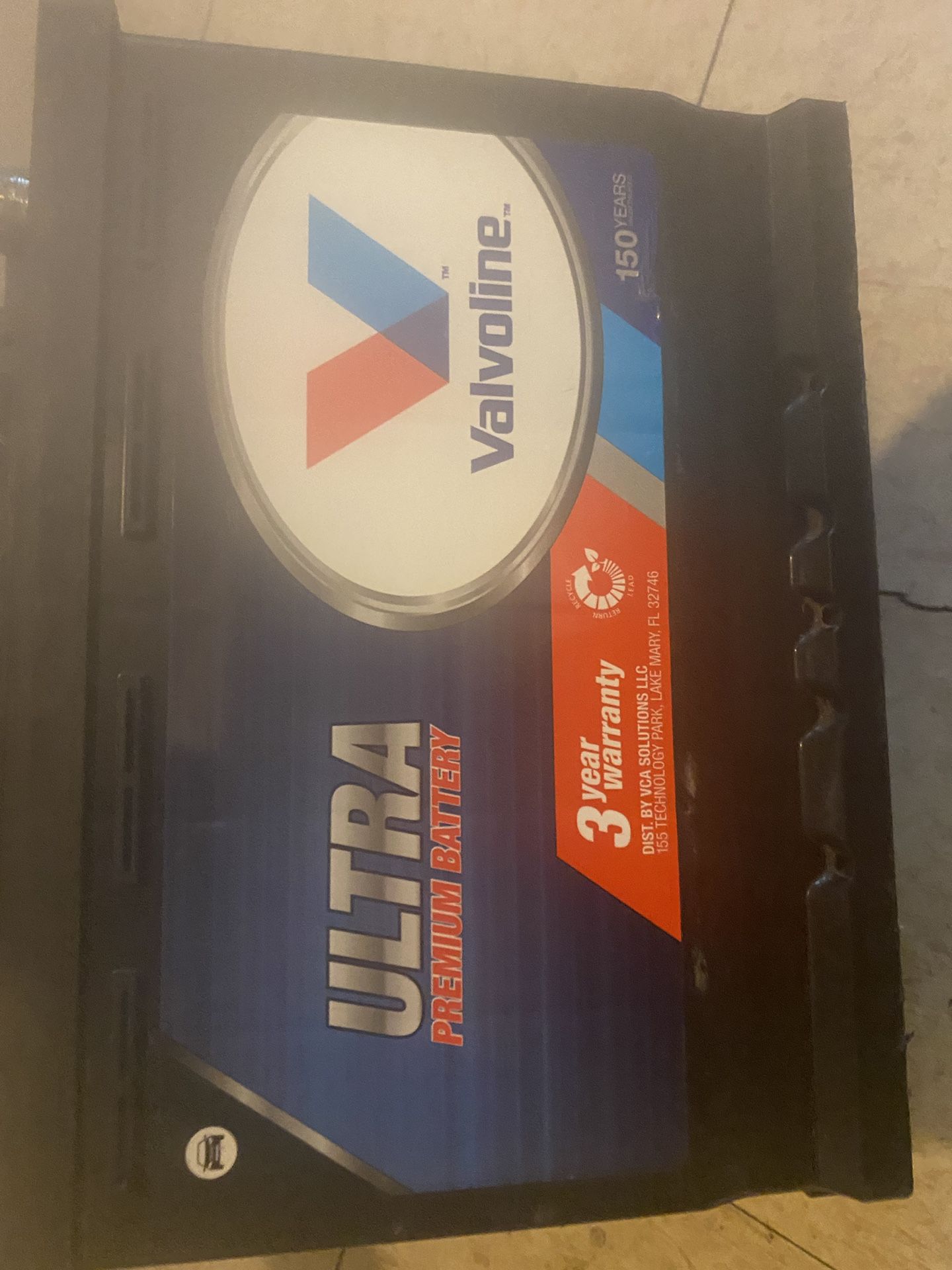 Valvoline Battery