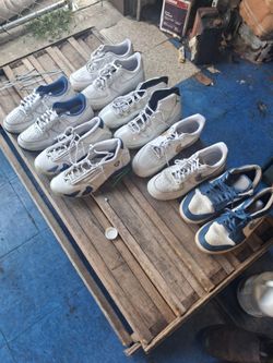Airforce 1s Jordan's and Nike high top cleet