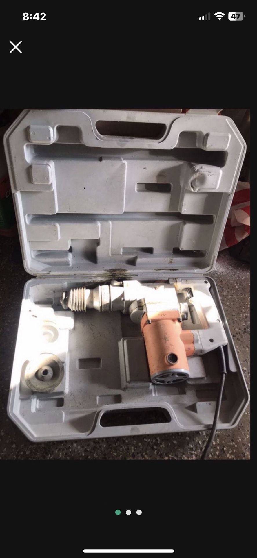 Harbor Freight CHICAGO 1 Inch Rotary Hammer Drill Model 41983 $110