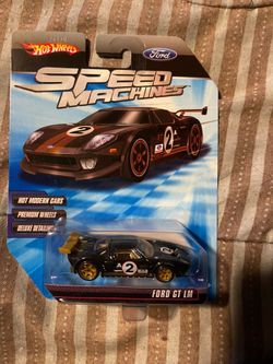 Ford gt black lm speed machine hotwheels