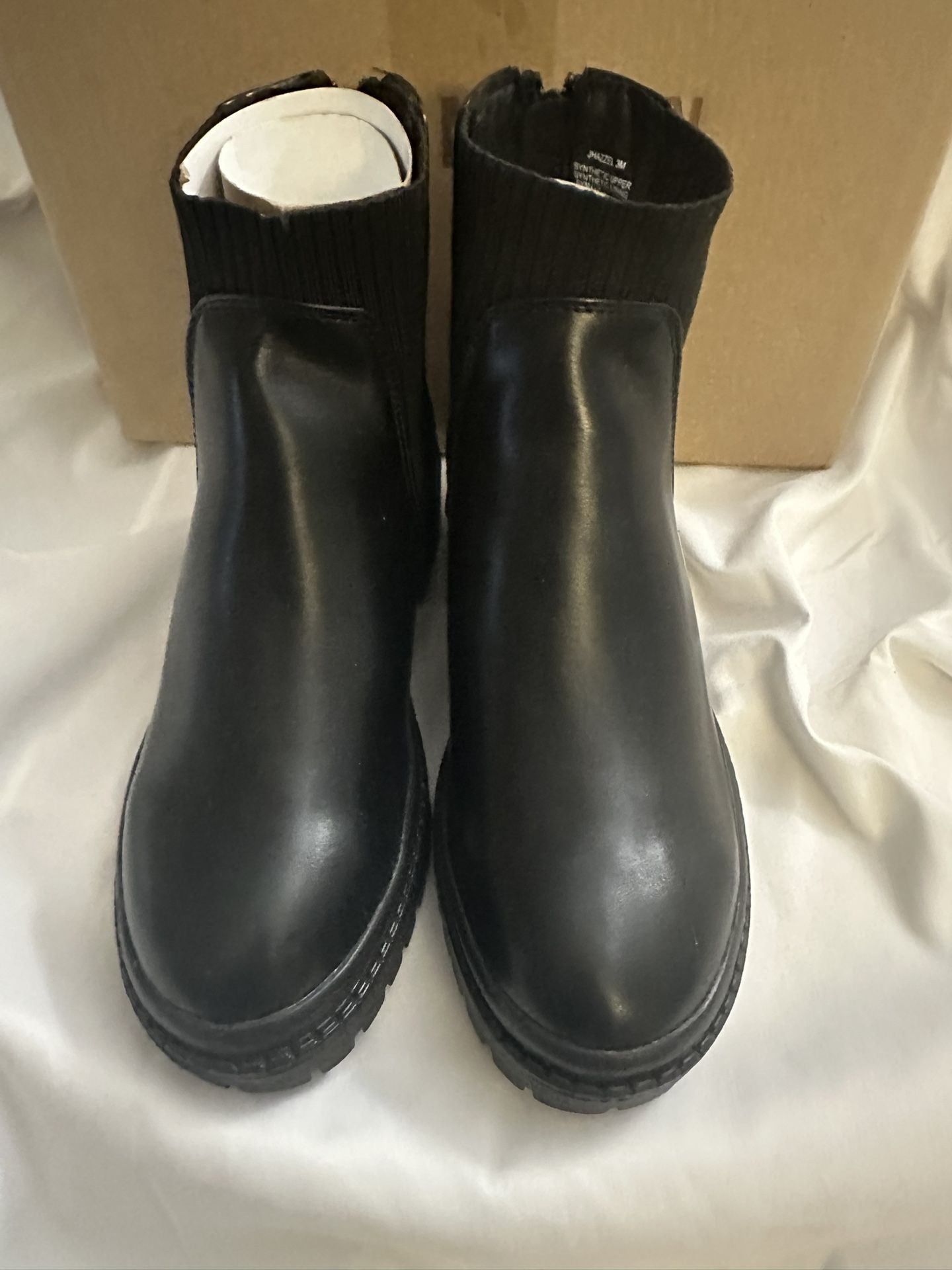 Girls Steve Madden Black Booties Size 3