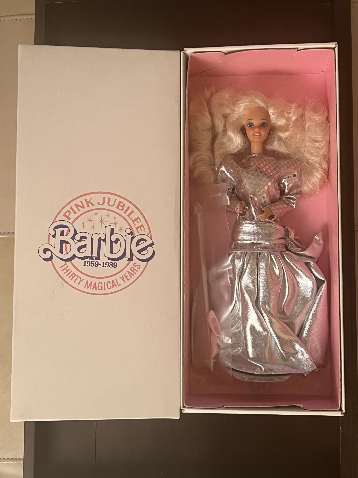 Pink Jubilee Barbie VERY RARE 1989 - 30th Anniversary Doll LTD EDITION 1200 IN THE WORLD