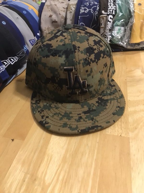 Los Angeles Dodgers 2016 Memorial Day hat New Era 59Fifty hat 7 1/2