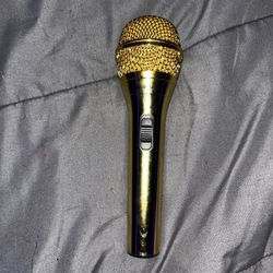 Microphone Gold