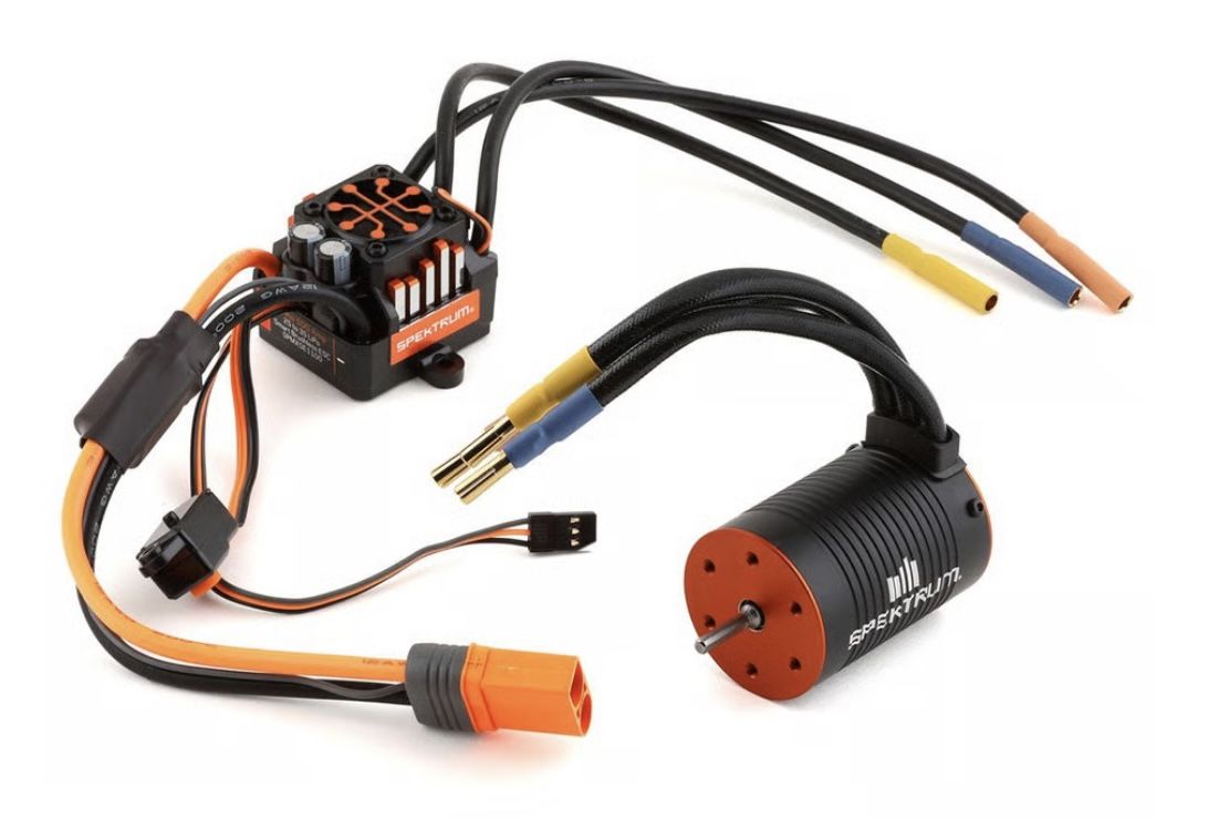 New Spektrum RC Firma 100 Amp Brushless Smart ESC/Motor Combo (6500kV)