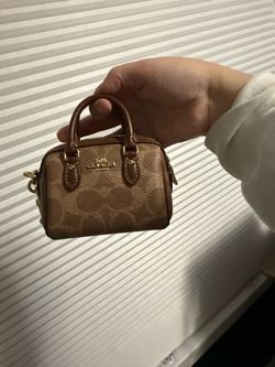 Coach Mini Bag Charm
