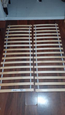 Luroy slatted outlet bed base full