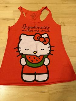 Hello Kitty Tank Top Size Small