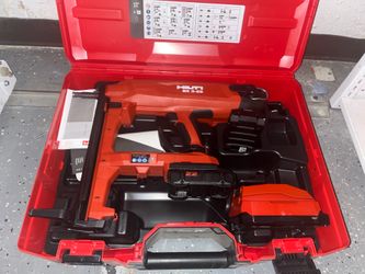 Hilti BX 3-22 Nuron Cordless Concrete Nailer.