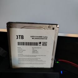 Hitachi 3tb Hard Drive 