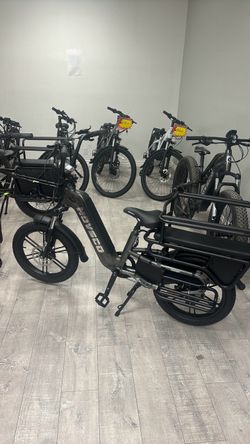 Save 600 on Hovcart family cargo e-bike fit 2 kids