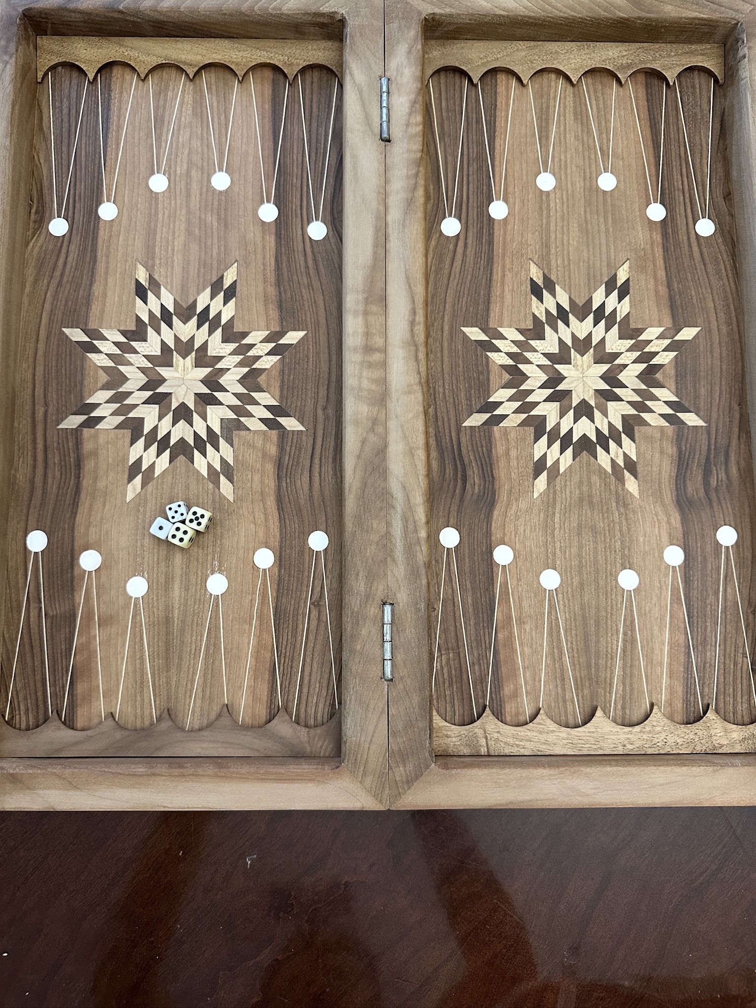 Persian Handmade Backgammon New From Sanandaj
