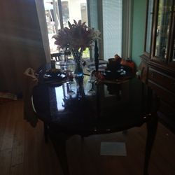 Solid Wood Dining Room Table