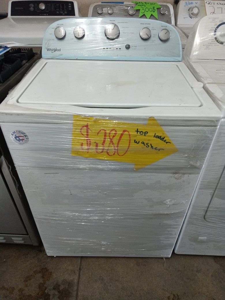 Whirlpool Top Loader Washer