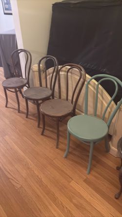 Vintage bistro chairs