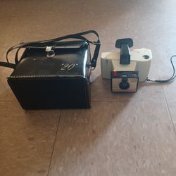 Polaroid Land Camera With Case