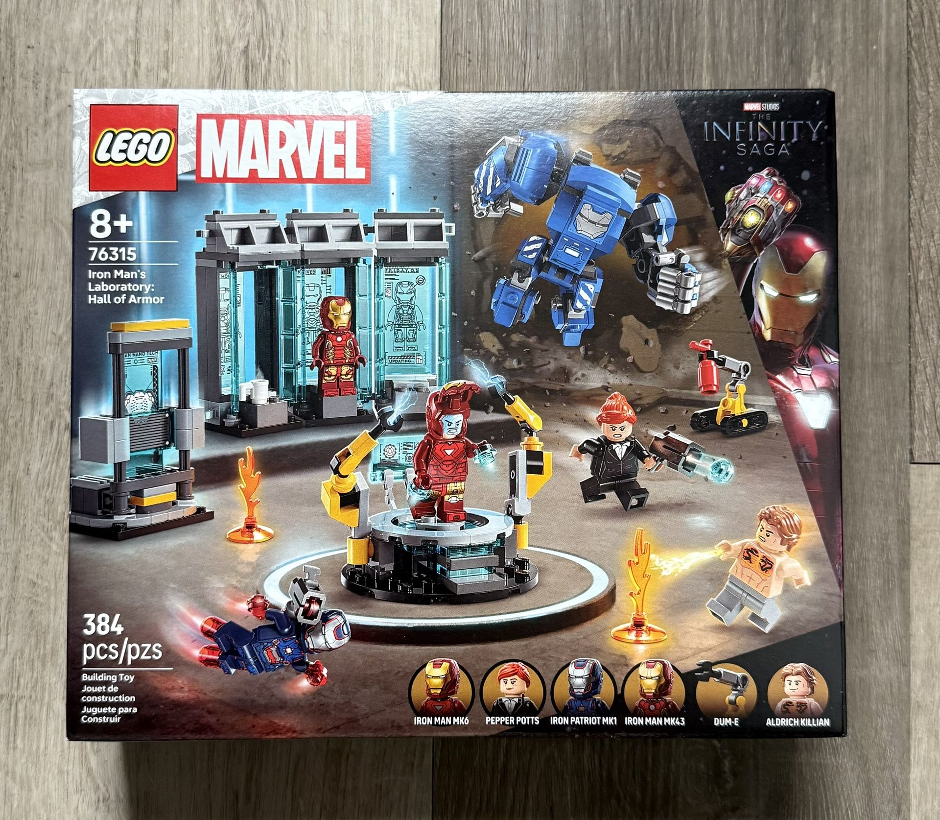 LEGO Marvel Iron Man's Laboratory: Hall of Armor #76315