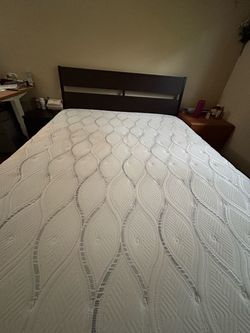 Ikea Queen Bed with mattress for sale