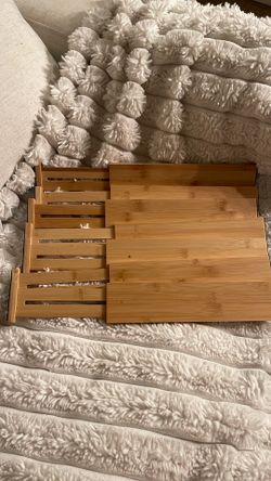 7 Bamboo Expandable Drawer Dividers – The Container Store
