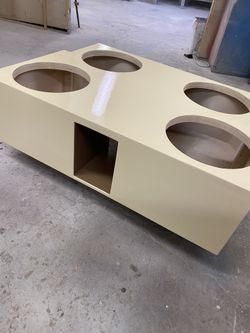 Custom painted sub boxes