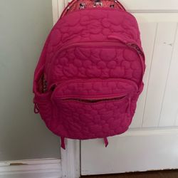 Vera Bradley Mickey collab backpack pink 