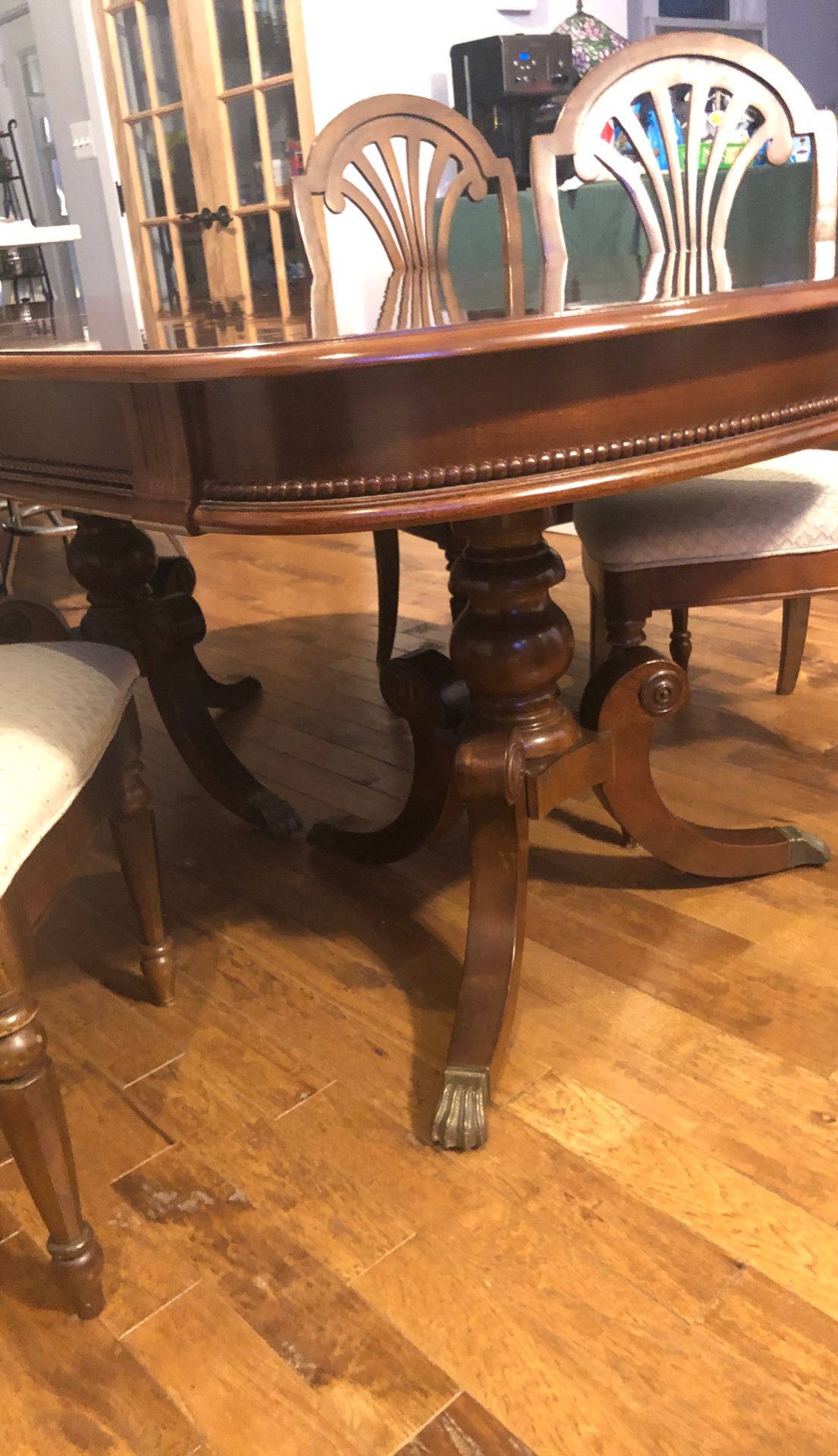 Still Available  Better Furniture. Reduced Price Looks like Antique/Replicated super durable dinning room/Kitchen table with matching coffee