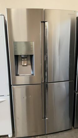 Samsung Quad Door Stainless Steel Refrigerator
