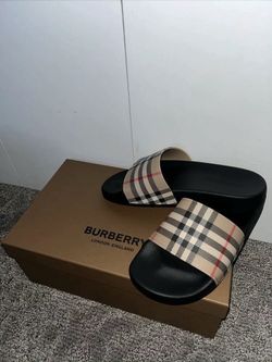 Burberry slides