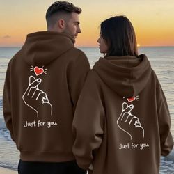 Men'S & Women'S Pastel Pink Hooded Sweatshirt