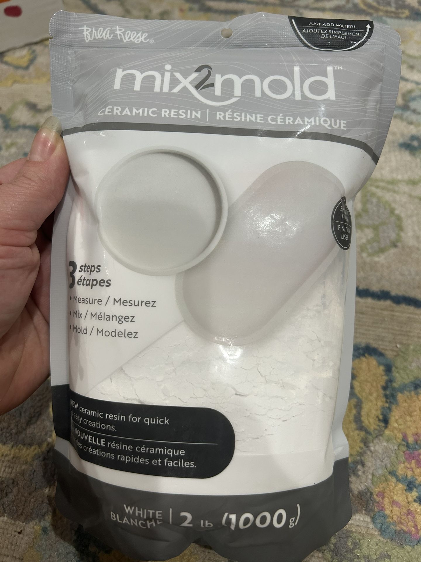 Mix2Mold White Ceramic Resin