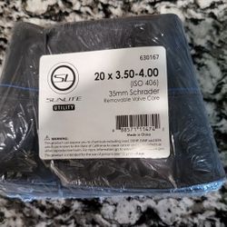 Sunlite Utility 20 x 3.5-4.0 Inch Tube For E-bikes (2 available) 