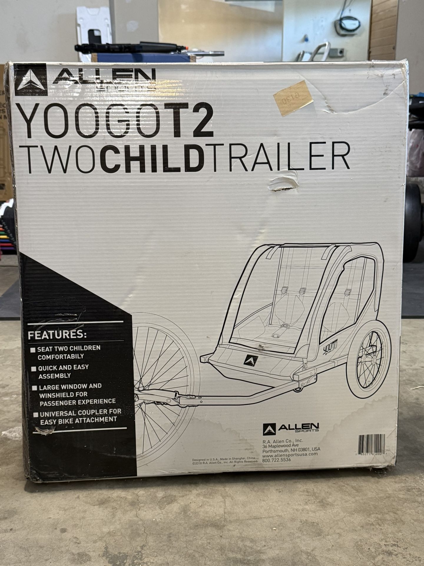 NEW Child Bike Trailer (never Opened) 