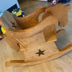 Wooden Rocking Horse
