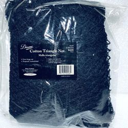 lot Of 12 New - Diane Cotton Triangle Hair Nets for Styling & Holding Hair, XL