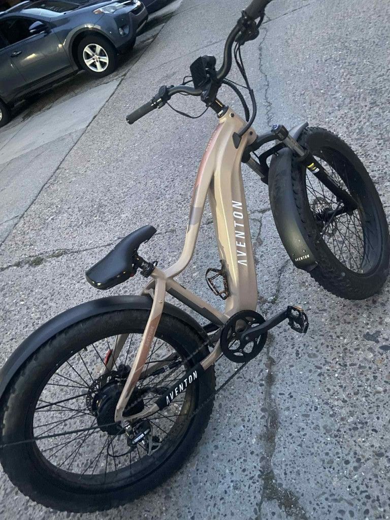 Fat Tire Electric Bike Ready To Ride Comes With Charger And All