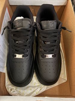 Black Air Force Ones
