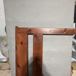 Twin Solid Wood Bed