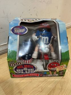 M&M Red, White and Blue Candy Dispenser