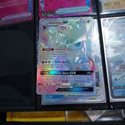 Glaceon GX Rainbow Secret Rare