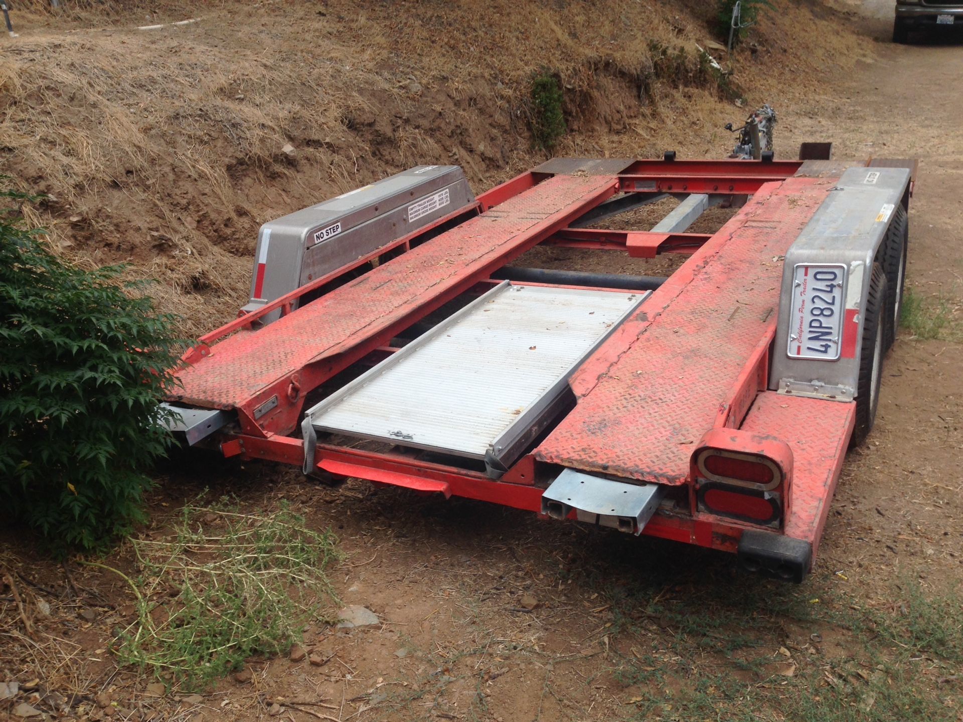 EX UHAUL CAR CARRIER TRAILER for Sale in San Bernardino, CA OfferUp