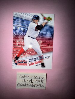 2007 Upper Deck World Series Champions Box Set Season Highlights Jason Varitek2007